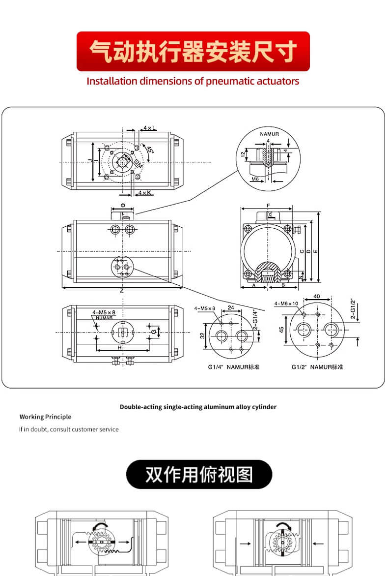 气动四氟蝶阀_10